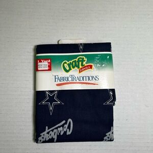 1yd 12” Fabric Traditions Dallas Cowboys NFL 1040 Navy Blue Cotton 58” Wide EOB